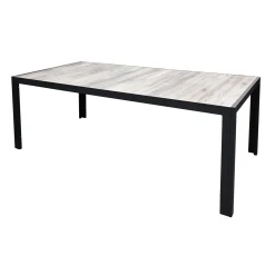 Bois le Duc Tuintafels<Tafel Taggia 245x100 cm Antraciet