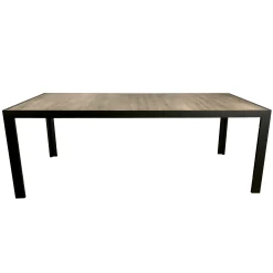 Bois le Duc Tuintafels<Tafel Taggia 205x100 cm Antraciet