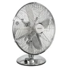 Diamant Verkoeling<Tafelventilator chroom 30cm