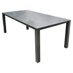 Bois le Duc Tuintafels<Tafel Versilia 160x90 cm Zwart