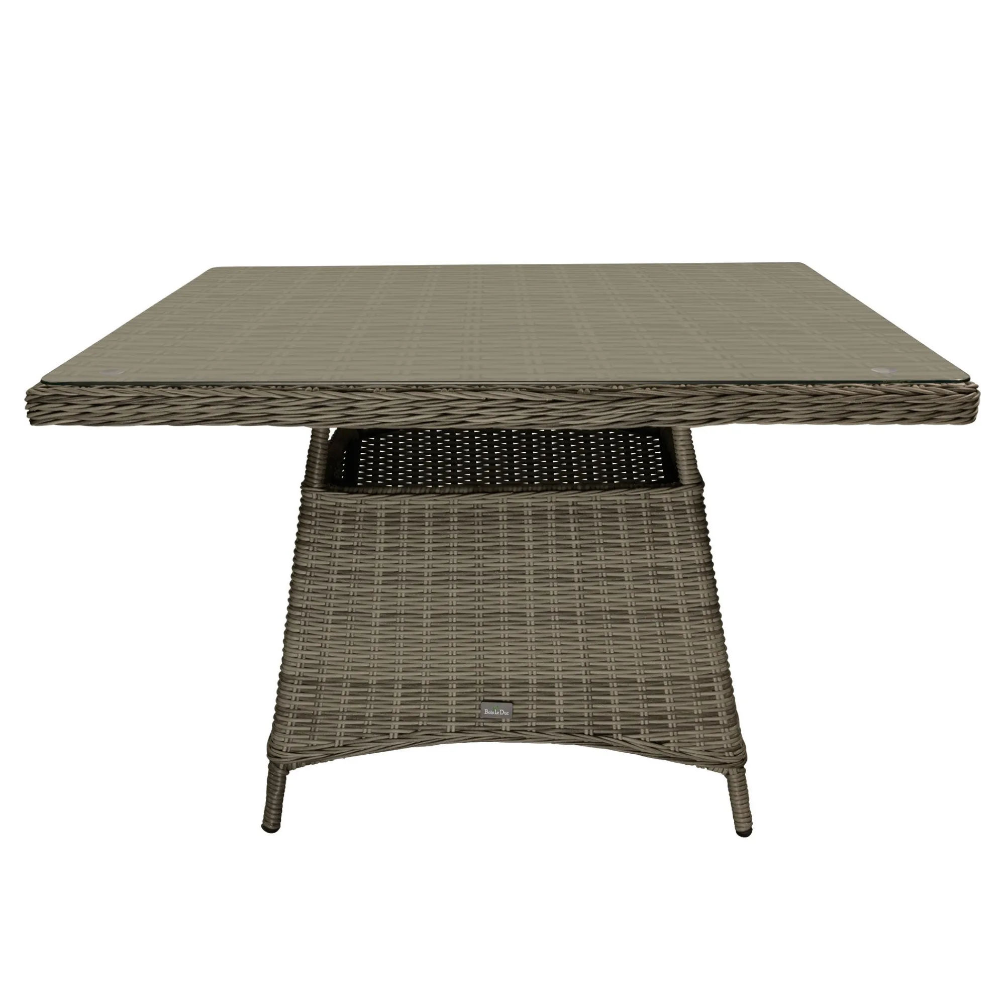 Bois le Duc Tuintafels<Tafel Vezza 120x120cm white grey