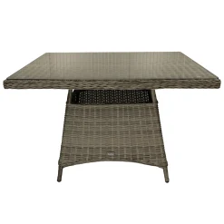Bois le Duc Tuintafels<Tafel Vezza 120x120cm willow grey
