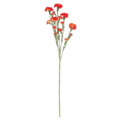 O'malley Kunstplanten En Kunstbloemen<Tak carnation oranje 68 cm