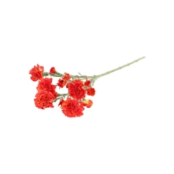O'malley Kunstplanten En Kunstbloemen<Tak carnation oranje 68 cm