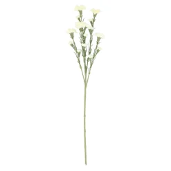 O'malley Kunstplanten En Kunstbloemen<Tak carnation wit 68 cm