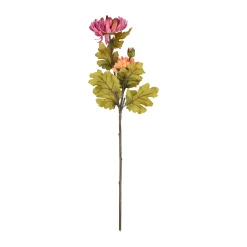 O'malley Kunstplanten En Kunstbloemen<Tak Dendranthema autumn paars 57 cm