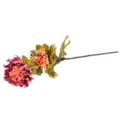 O'malley Kunstplanten En Kunstbloemen<Tak Dendranthema autumn paars 57 cm