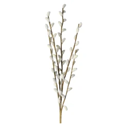 O'malley Kunstplanten En Kunstbloemen<Tak katjes grijs 70 cm
