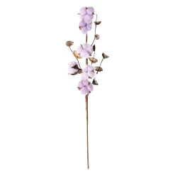 Natural Collections Kunstplanten En Kunstbloemen<Tak katoen foam lila 59 x 20 x 3 cm