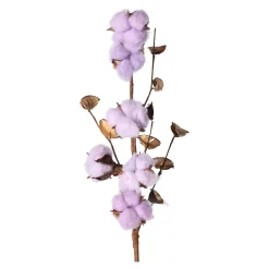 Natural Collections Kunstplanten En Kunstbloemen<Tak katoen foam lila 59 x 20 x 3 cm