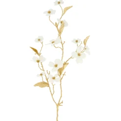 Natural Collections Kunstplanten En Kunstbloemen<Tak kornoelje wit 87 cm