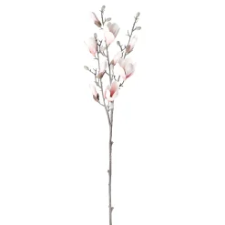 O'malley Kunstplanten En Kunstbloemen<Tak magnolia katje roze 87 cm