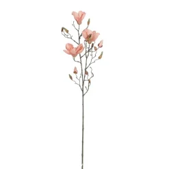 Mica Decorations Kunstplanten En Kunstbloemen<Tak Magnolia perzik 88 cm