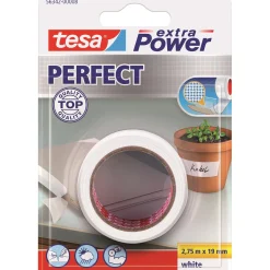 Tesa Bouw<Tape Power Perfect 19mmx2.75M wit