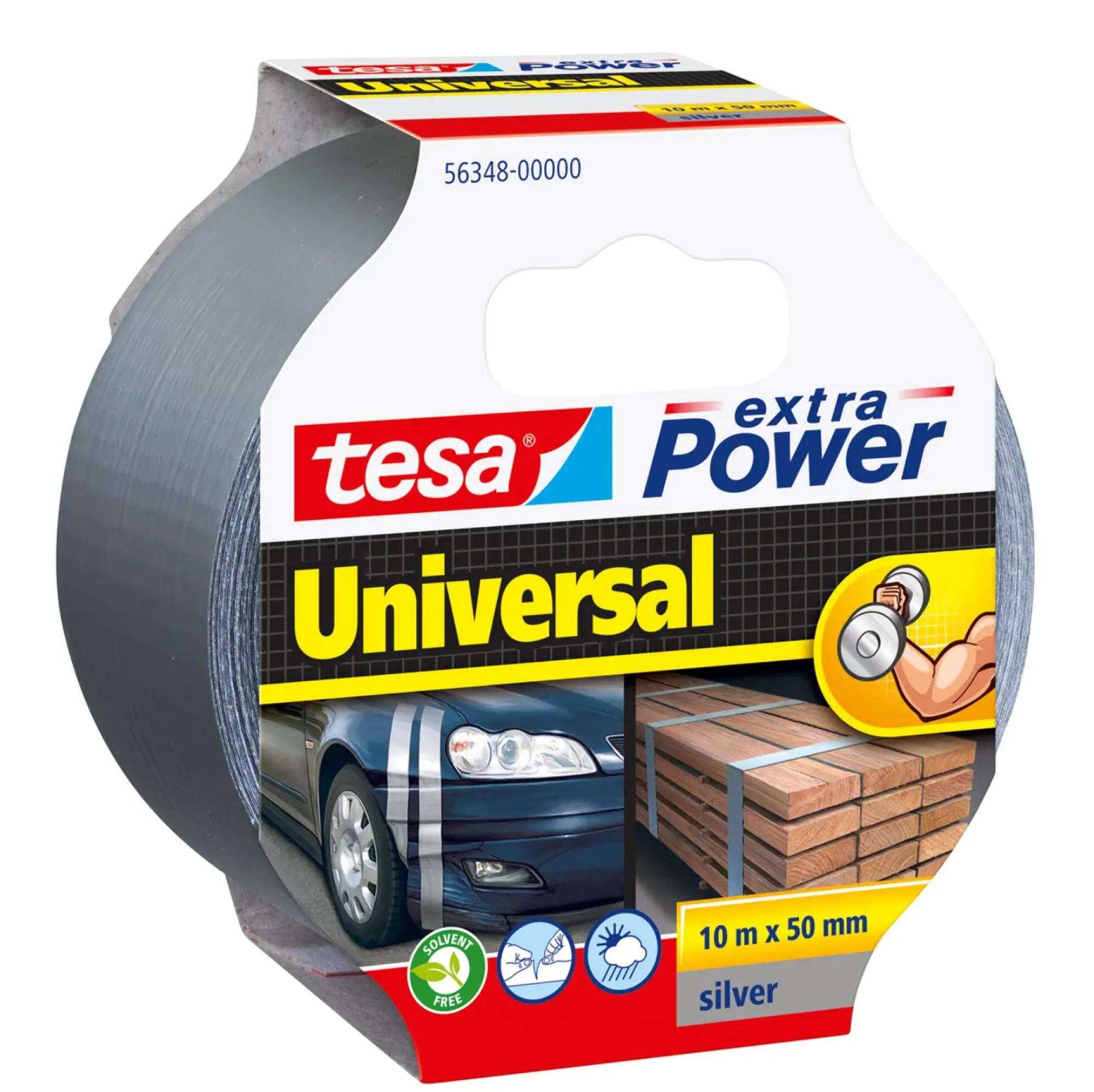 Tesa Bouw<Tape 10 m x 50 mm
