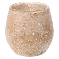 O'malley Kaarsen<Theelichthouder glas Aube 10 cm