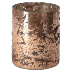 O'malley Kaarsen<Theelichthouder glas Vosnon 8 cm