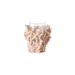 Natural Collections Kaarsen<Theelichthouder koraal 8 cm