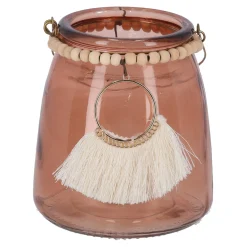 Kaarsen<Theelichth roze 13 cm