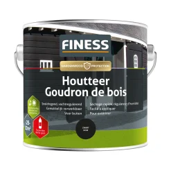 Finess Beits En Vernis<Timberstain zwart 2,5L