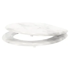Van Cranenbroek Badkameraccessoires<Toiletbril print marmer wit