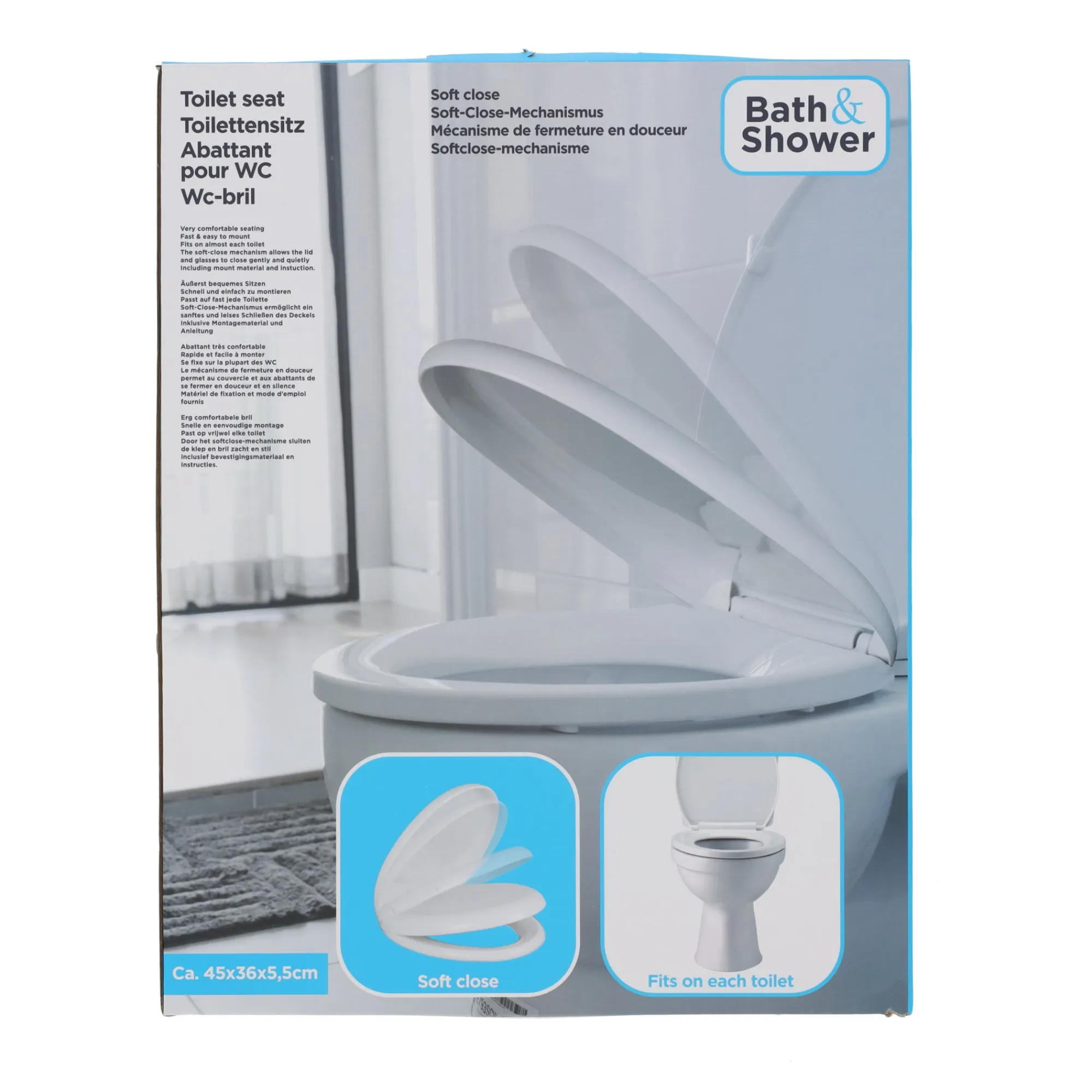 Bath&Shower Badkameraccessoires<Toiletbril soft close
