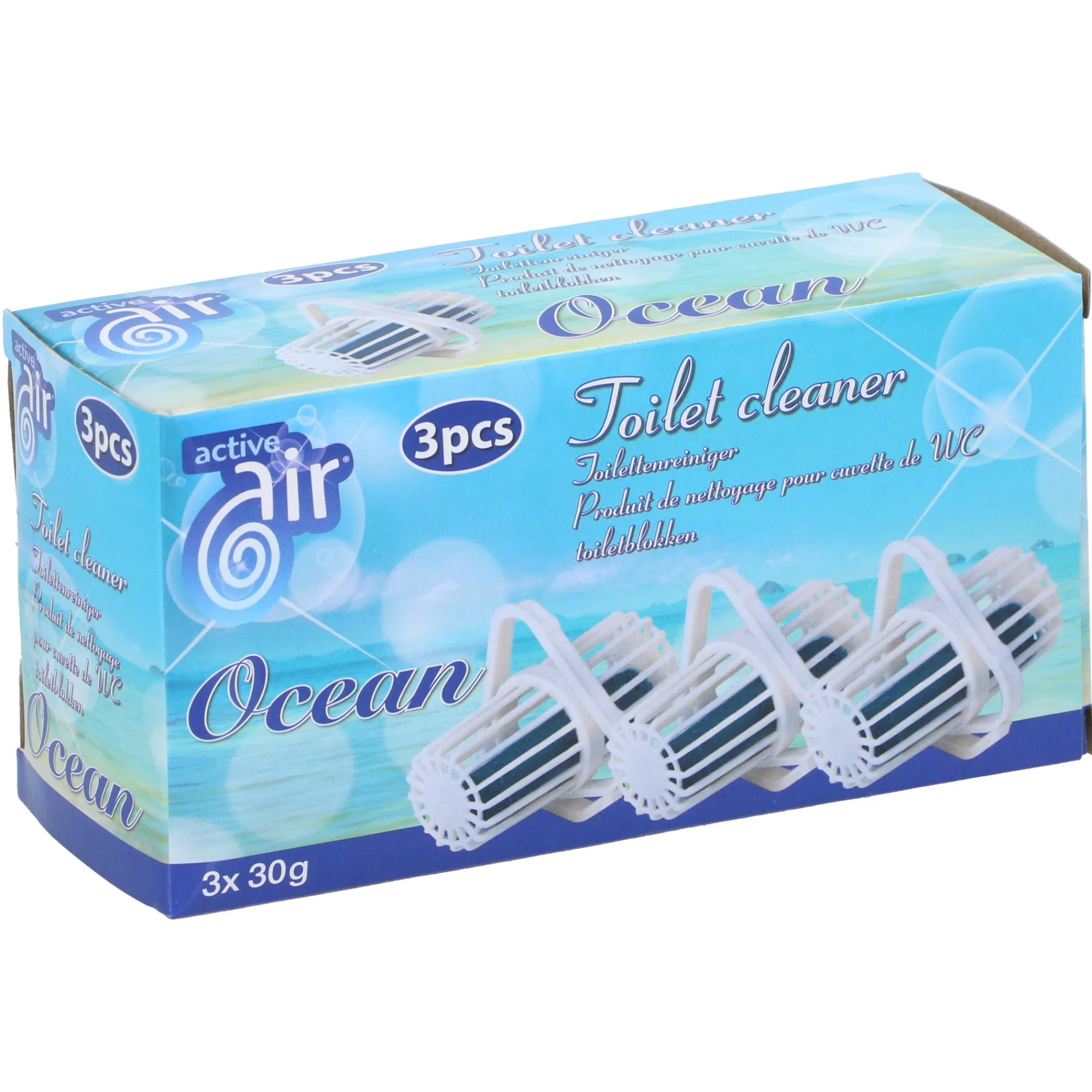 Active Air Schoonmaken<Toiletreiniger 3x30g assorti