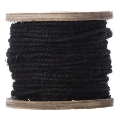 Natural Collections Woondecoratie<Touw jute 130g op spoel zwart