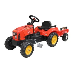 Falk Rijdend Speelgoed<Tractor met aanhanger Supercharger