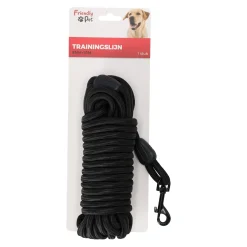 Friendly Pet Hondenriem<Trainingslijn hond 8mm 10M zwart