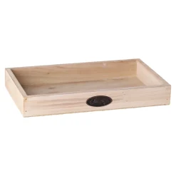 O'malley Koken & Tafelen|Woondecoratie<Tray hout Ann 19 x 17 cm