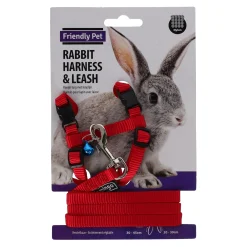 Friendly Pet Knaagdierverzorging<Tuig + looplijn konijn 20-30cm