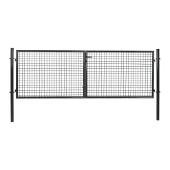 Bel Garden Afrastering<Tuinpoort dubbel 3M H100 zwart
