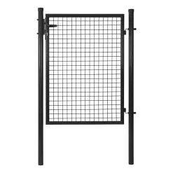 Bel Garden Afrastering<Tuinpoort 80 x 100 cm zwart met slot