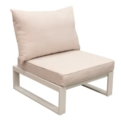 Bois le Duc Loungesets<Tussenstuk Frullo crème met kussens