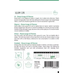 Horti Tops Moestuin<Uien Rossa Lunga di Firenze
