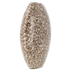 Vazen En Potten<Vaas capiz Salesse beige 45 cm