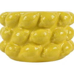 Vazen En Potten<Vaas citroen 19 x 11,5 cm