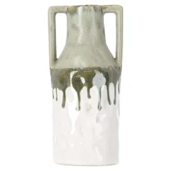 Mica Decorations Vazen En Potten<Vaas 20 cm groen