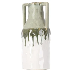 Mica Decorations Vazen En Potten<Vaas 20 cm groen