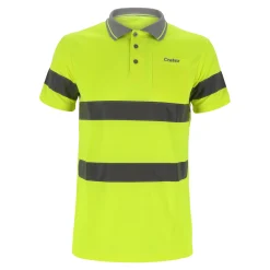 Cratex Werkshirts|Werkshirts<Veiligheidspolo Cresco geel S