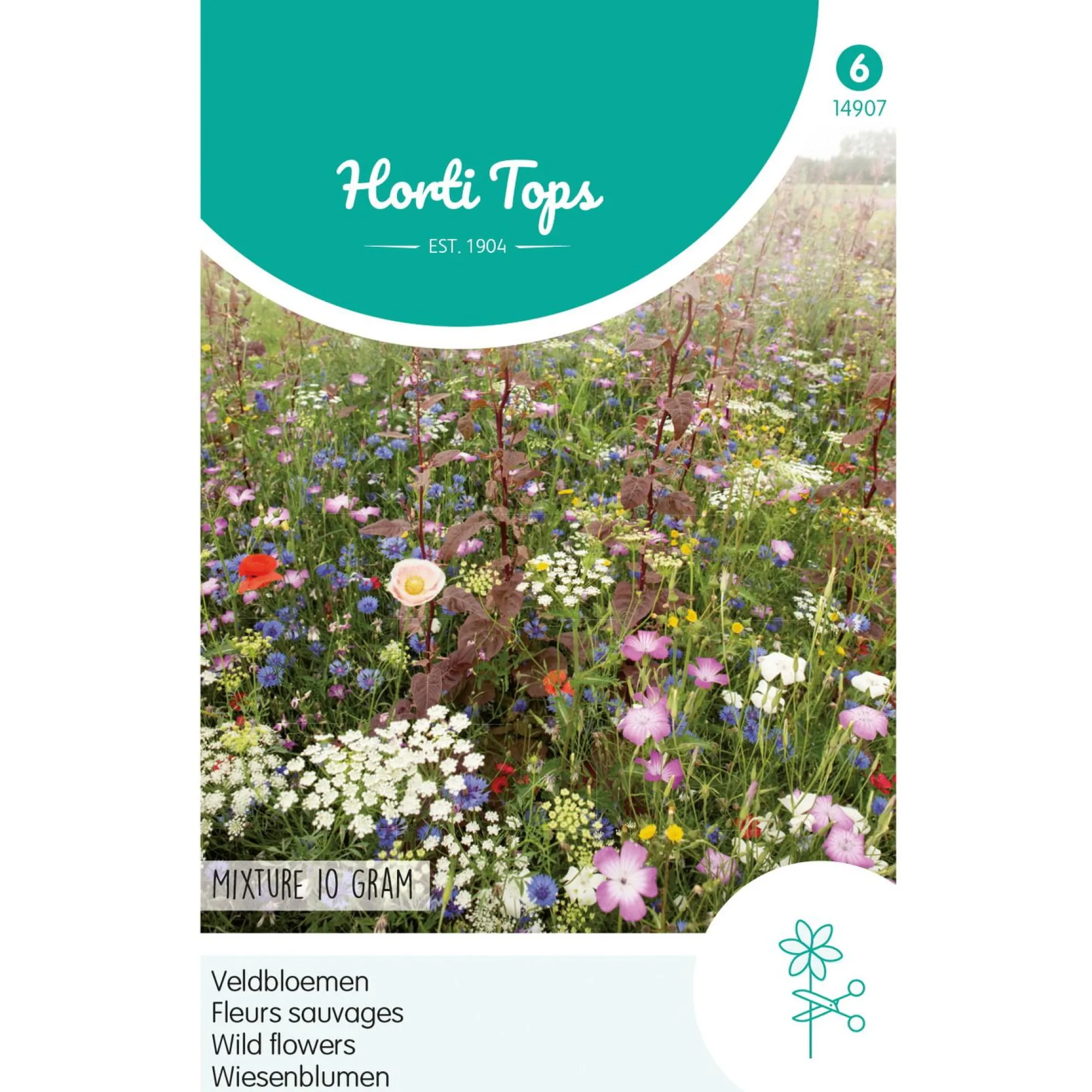 Horti Tops Moestuin<Veldbloemenmengsel 10g