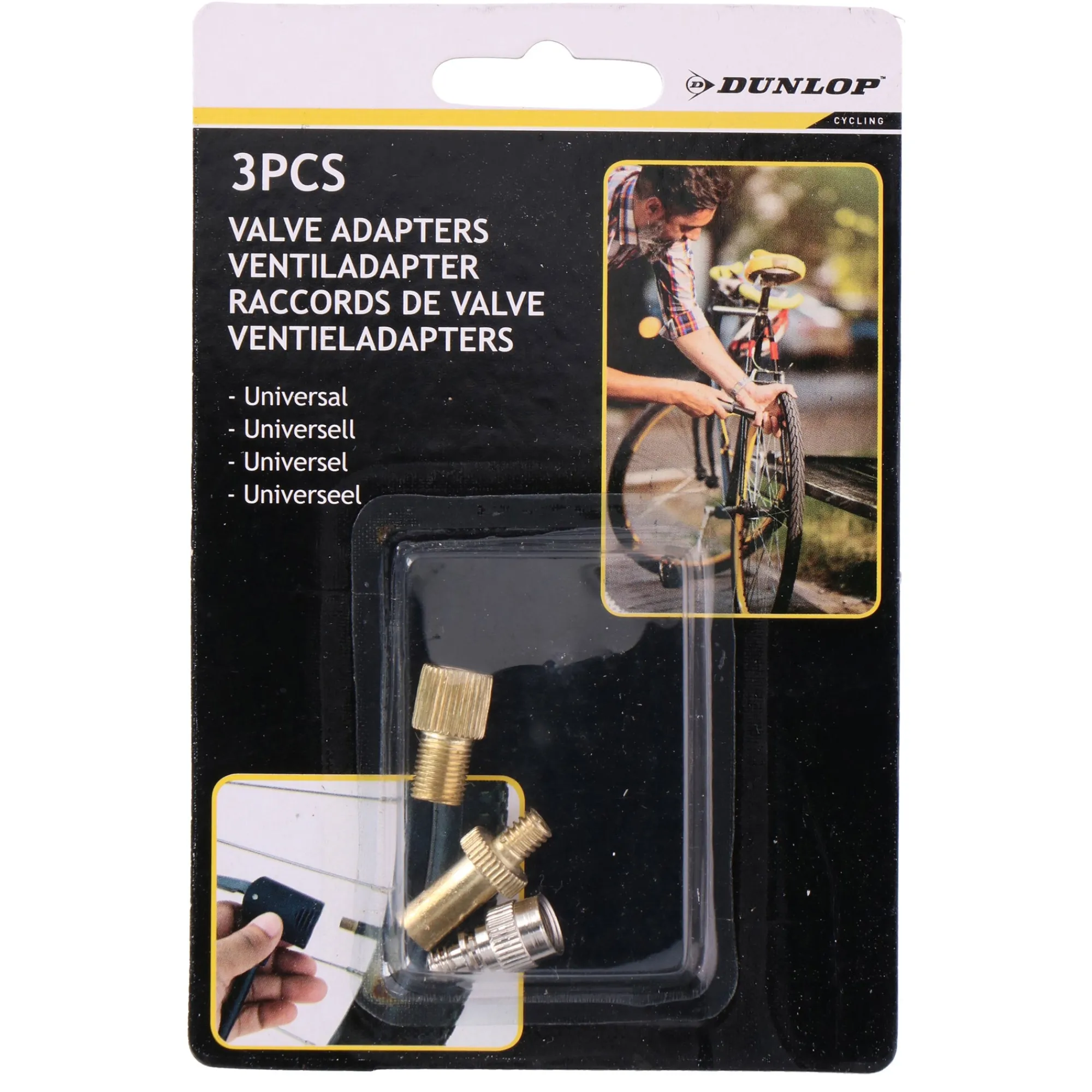 Dunlop Fietsspullen<Ventieladapters