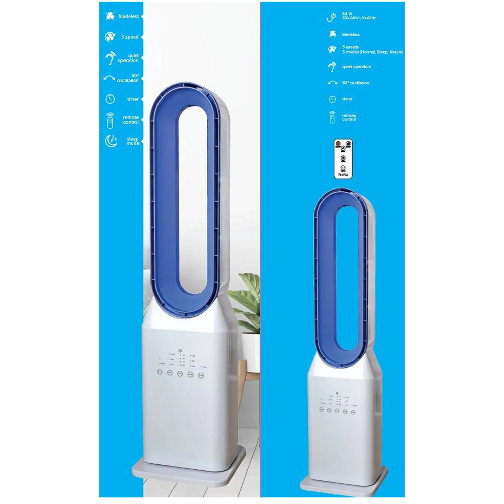 Profile Verkoeling<Ventilator bladeless