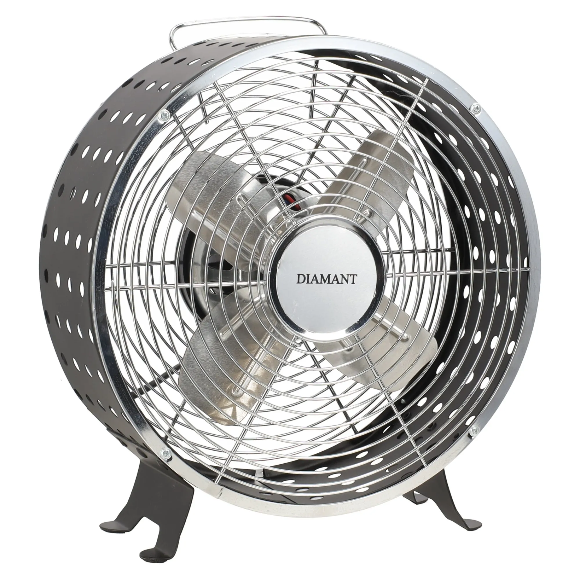 Diamant Verkoeling<Ventilator retro zwart
