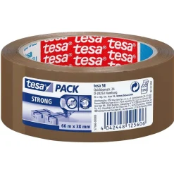 Tesa Bouw<Verpakkingstape bruin 38mmx66M