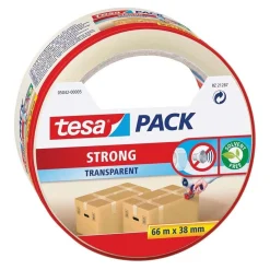 Tesa Bouw<Verpakkingstape trans 38mmx66M