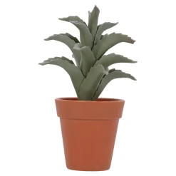 Everlands Kunstplanten En Kunstbloemen<Vetplant in pot, 4 assorti
