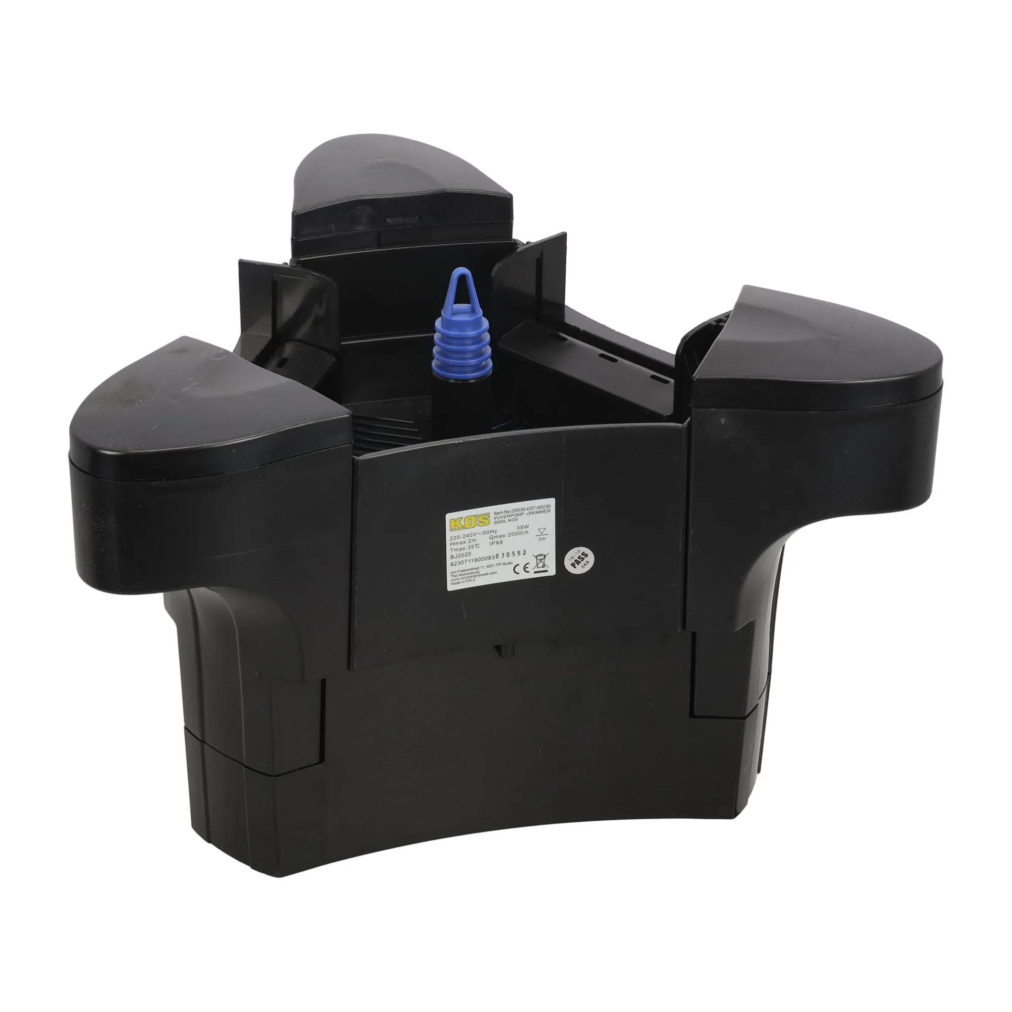 Kos Vijver<Vijverpomp +skimmer 2000L