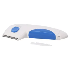 Friendly Pet Kattenverzorging<Vlooienkam elektr Puleks wit 17cm